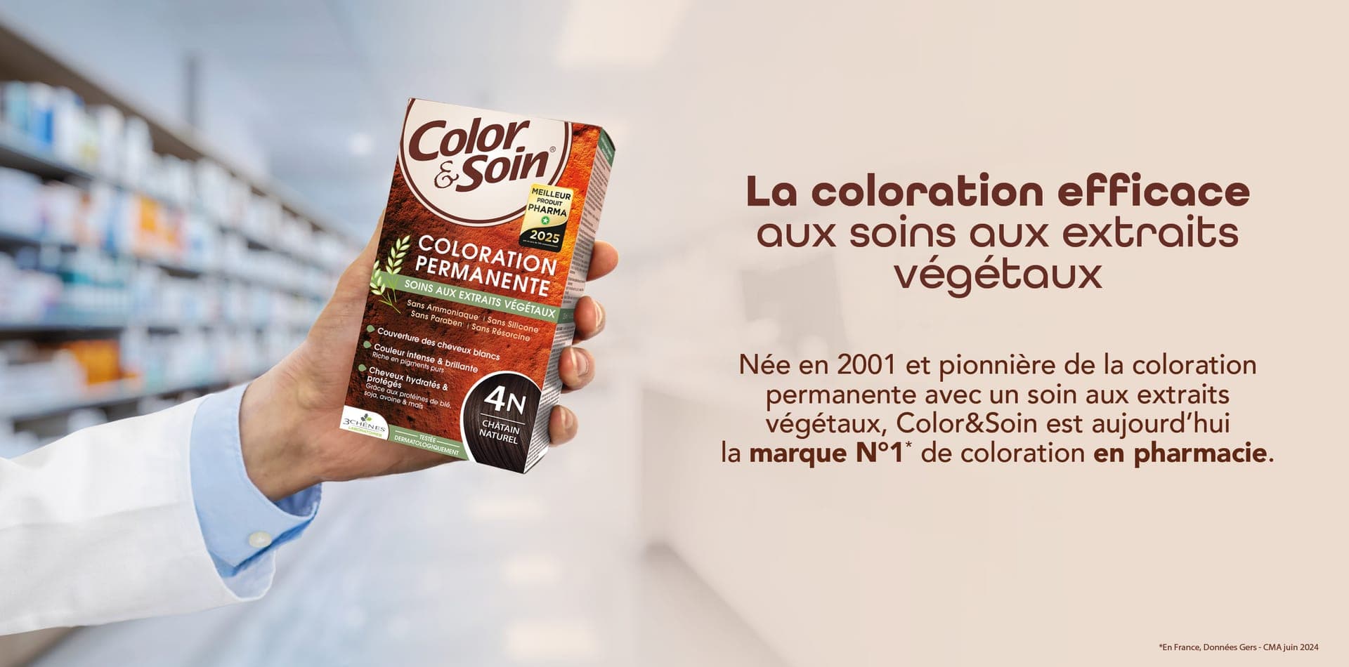 Rayon Color&Soin en pharmacie